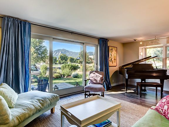 Living room with view