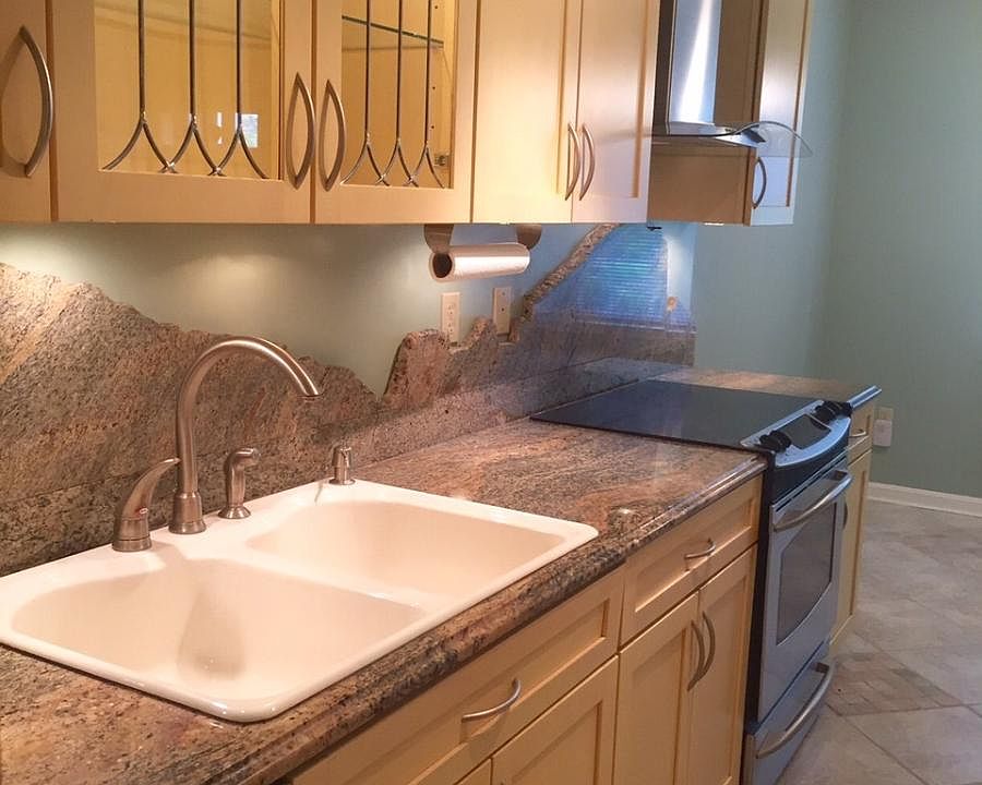 Updated kitchen with granite countertops
