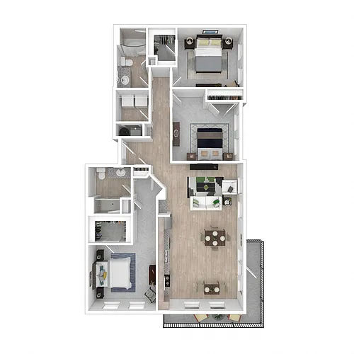 Floor plan C2