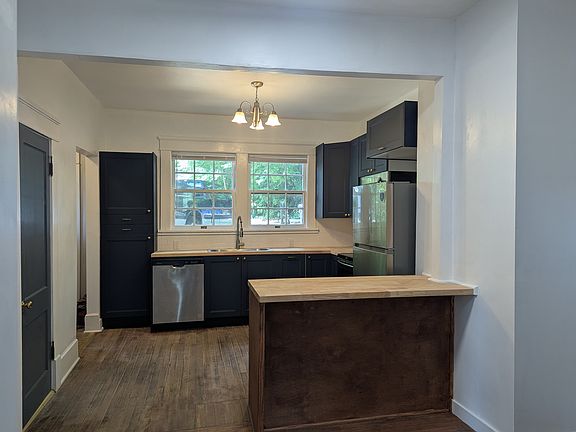 remodeled, eat in kitchen counter, dishwasher and pantry cabinet