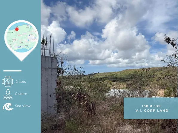 138 & 139 V.I. Corp Lands PR, St. Croix, VI 00850