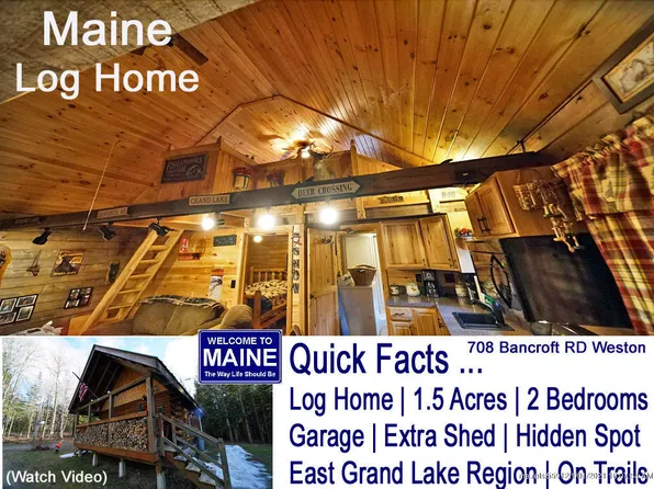 708 Bancroft Rd, Weston, ME 04424