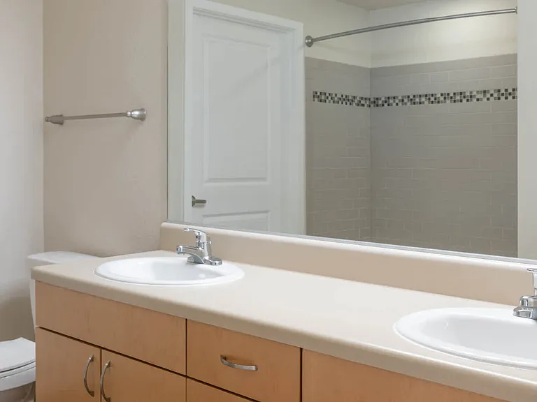Bathroom with Double Vanity