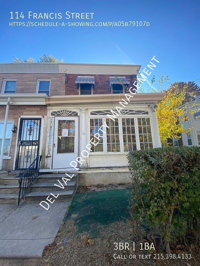 114 Francis St, Darby, PA 19023 Zillow