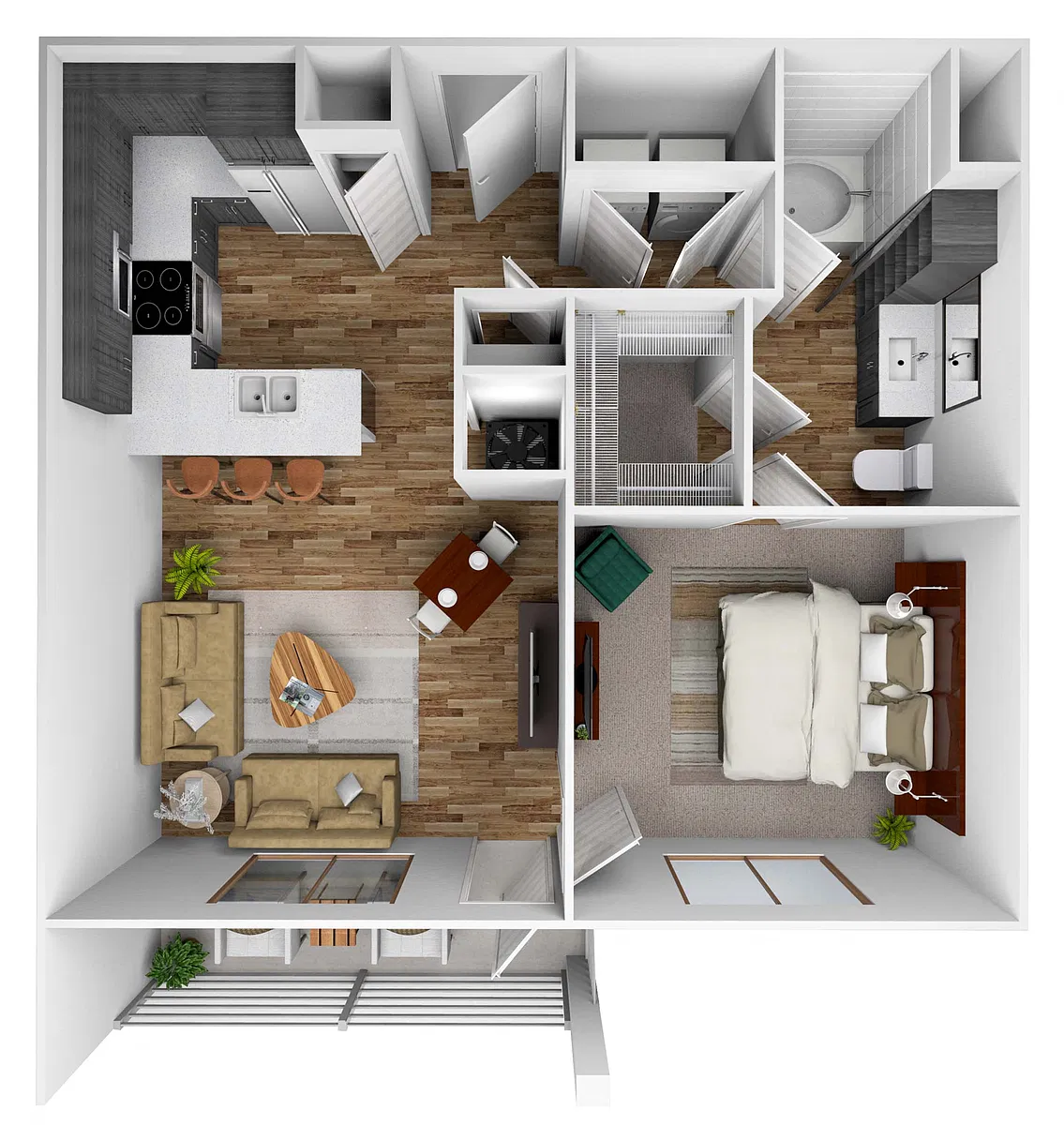 Floor plan Evergreen