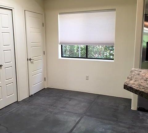 Kitchen area for table