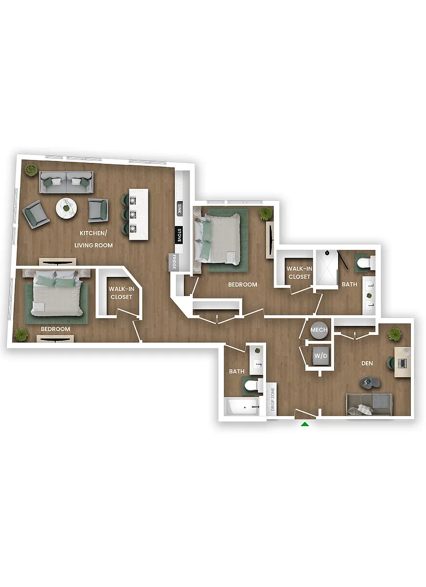Floor plan B15BD