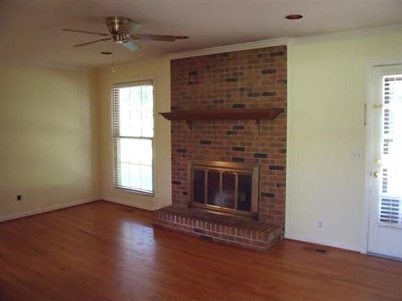 Den with Fireplace