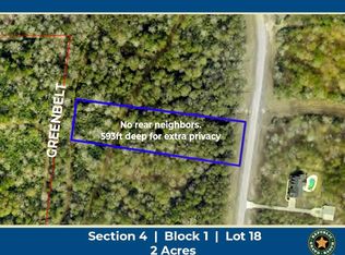 15415 Red Hawk Rd Lot 18, Willis, TX 77378