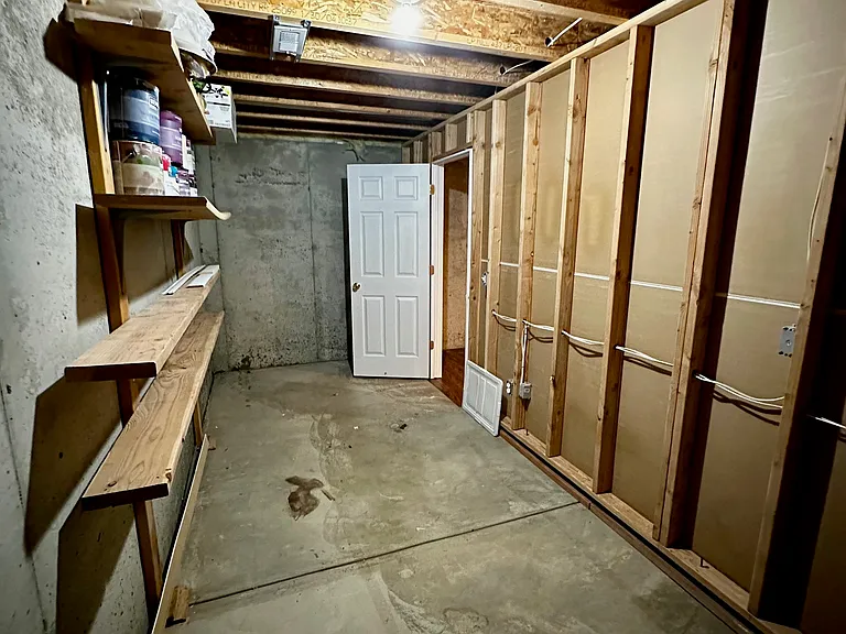 Downstairs storage room (with 110v power available)