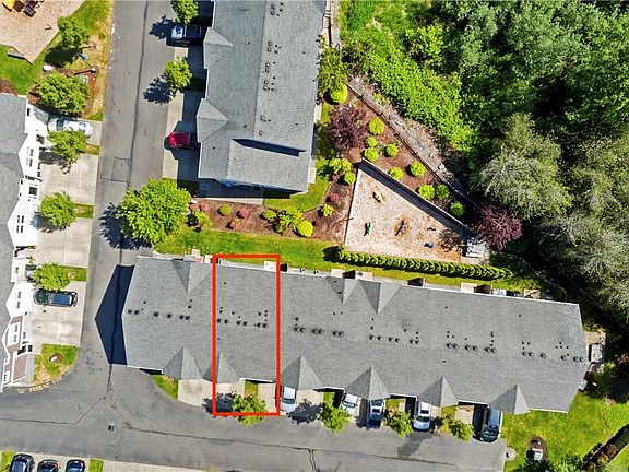 Townhouse location red square is for illustration purposes only and are not exact.  Small park behind home