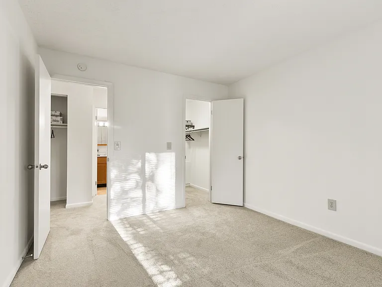 Primary Bedroom in the 2-Bedroom Floor Plan