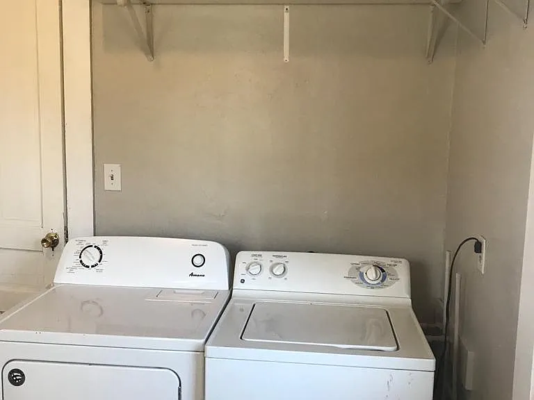 Washer and dryer