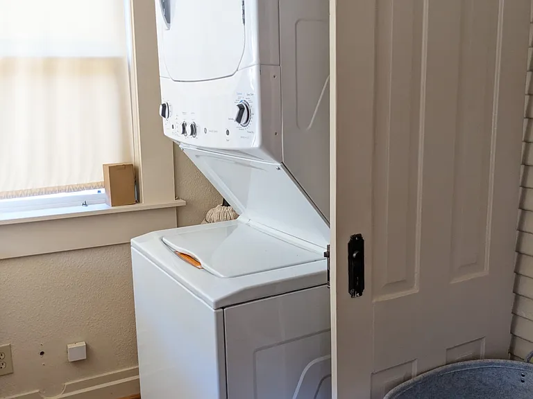 New washer and dryer