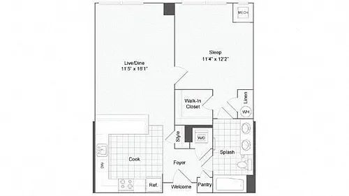 Floor plan Augusta