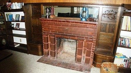 Period Fire Place Lower Unit living room
