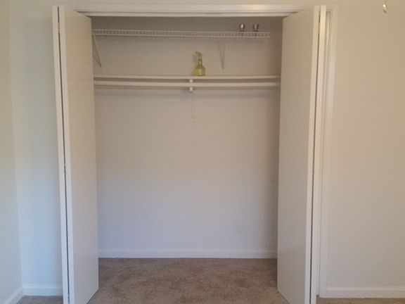 175 sqft bedrooms with lots of closet space