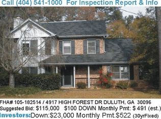 4917 High Forest Dr, Duluth, GA 30096