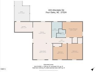 103 Allendale Rd, Four Oaks, NC 27524