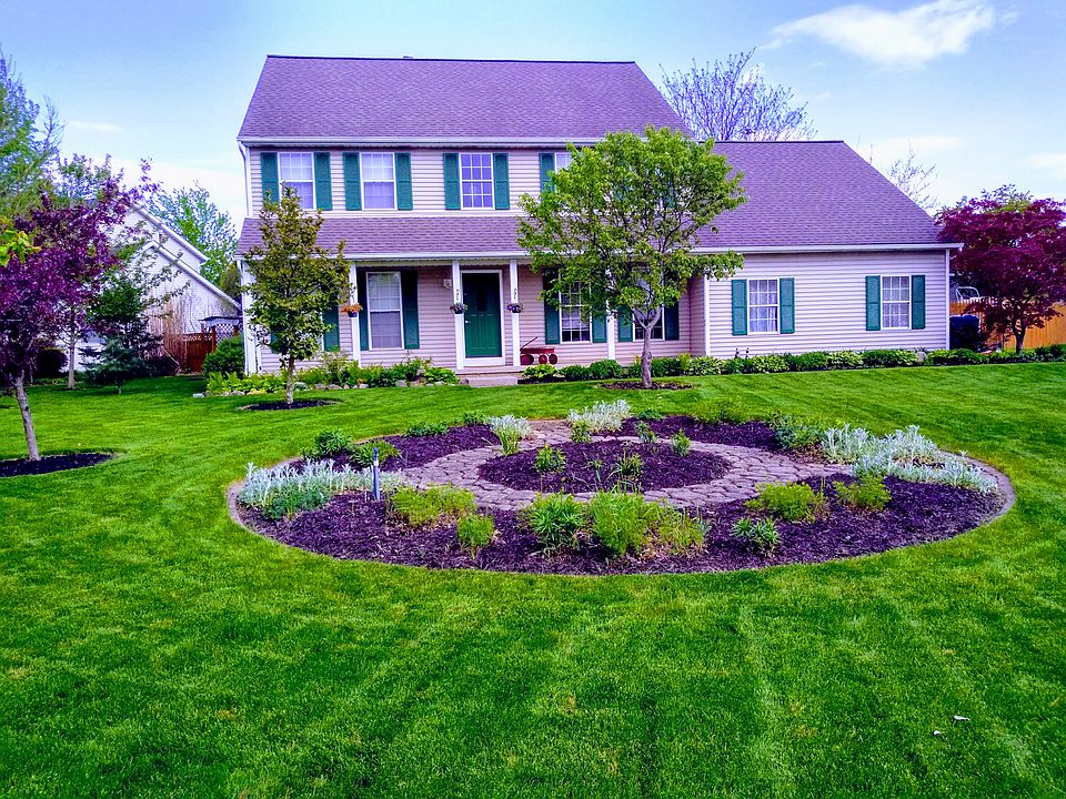 Beautifully landscaped yard
