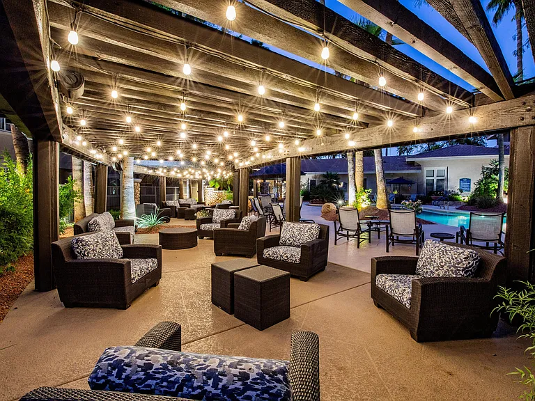 Poolside Cabanas