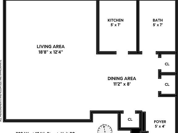 2nd image of 209 W 104th St APT 3G