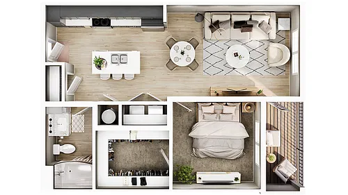 Floor plan A-1