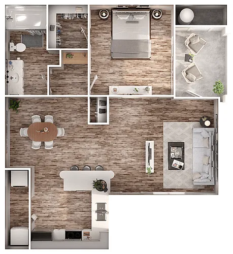Floor plan Whitney