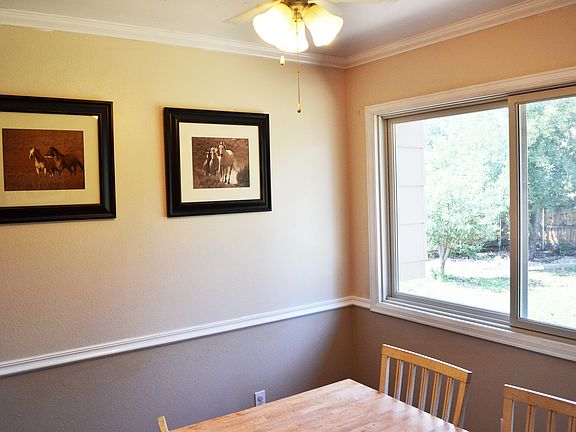Dining Room with Big Window.
