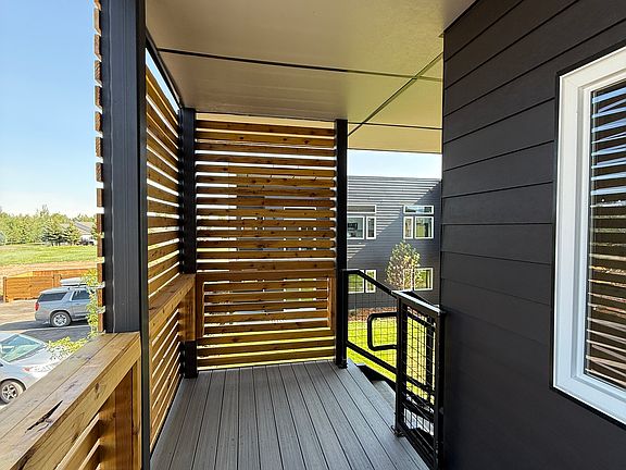 Private Deck to Front Door