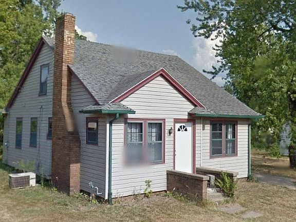 North side of house