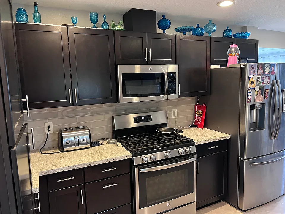Upstairs kitchen