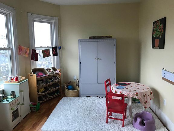French doors connect to second living area