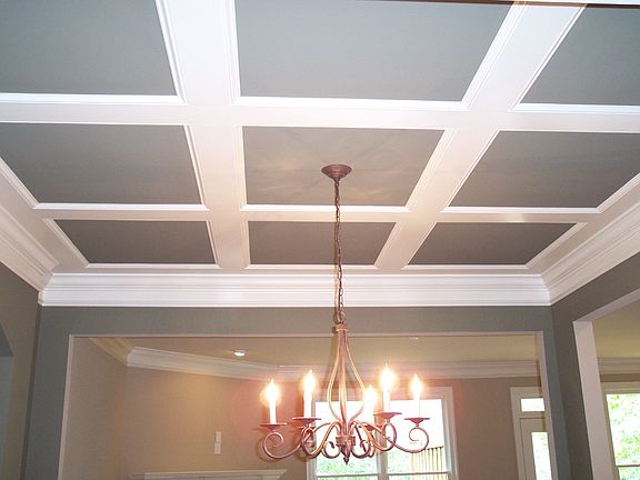 Coffered ceiling