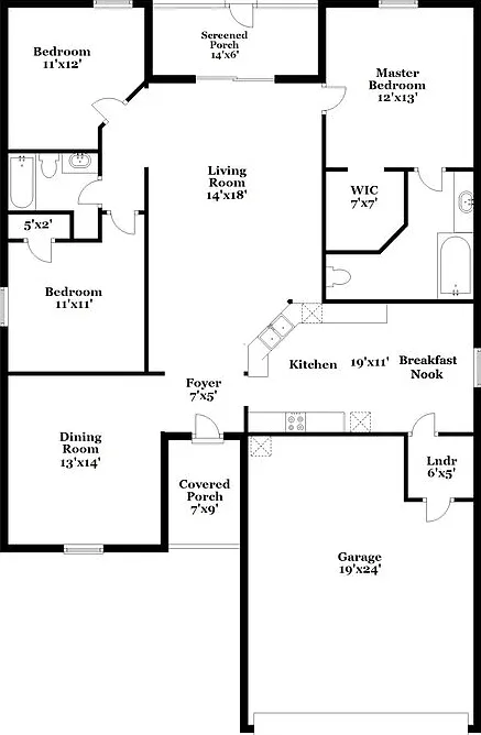 3 bed, 2.0 bath, 1540 sqft, $2,145 — Photo 2