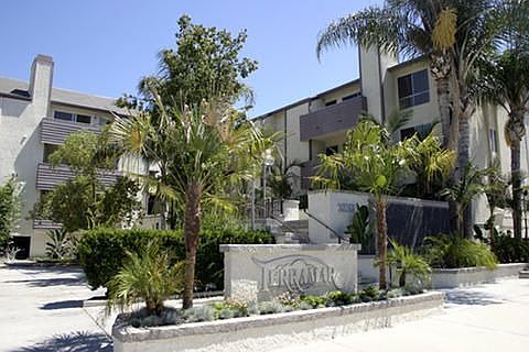 Front of complex