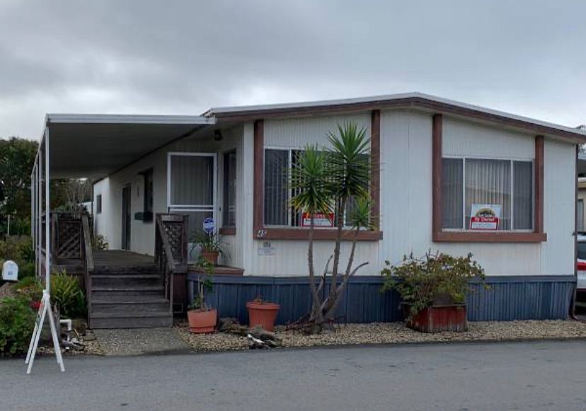 Double wide mobile home 