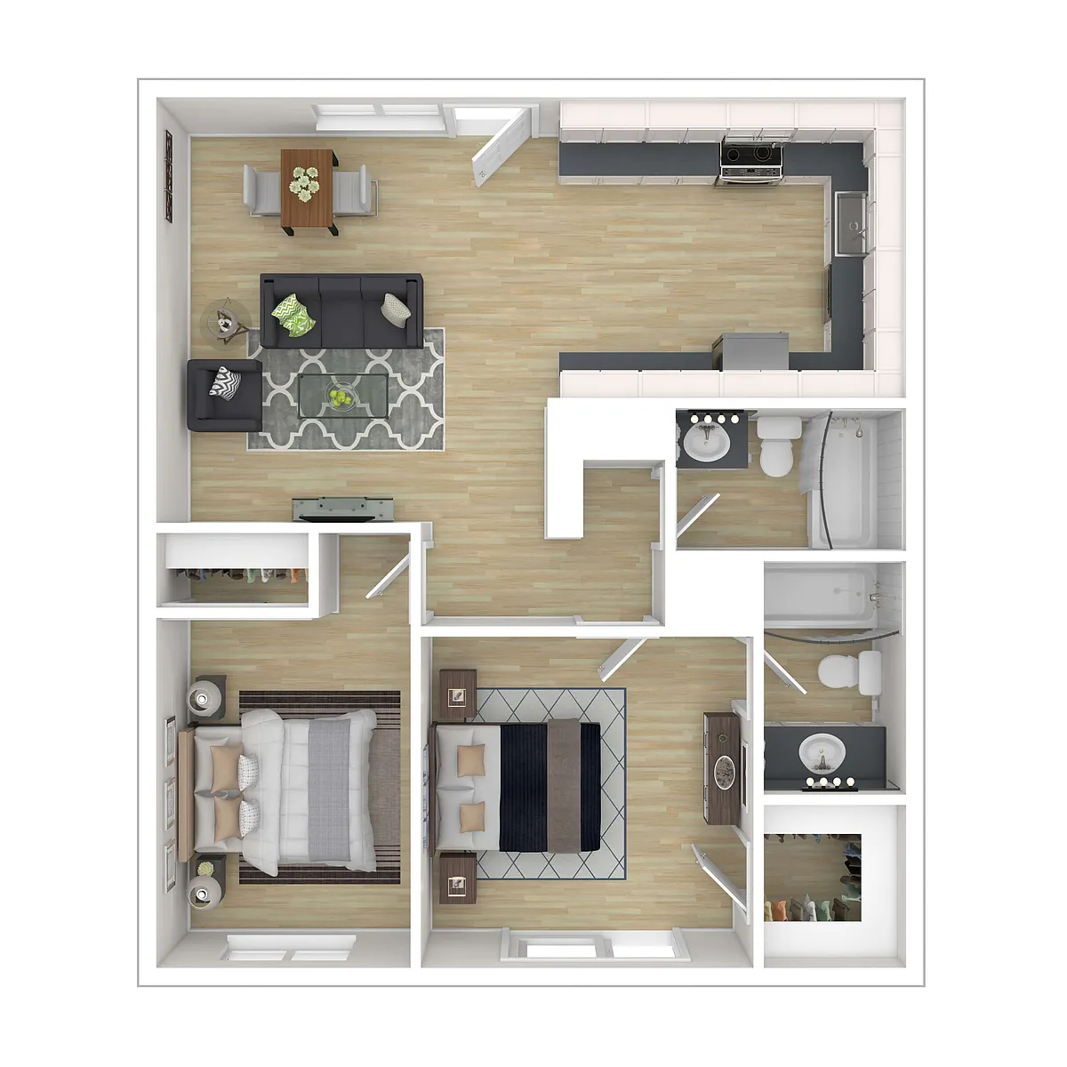Floor plan B1
