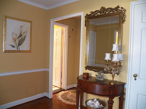 Gracious Entry Hall with Closet.