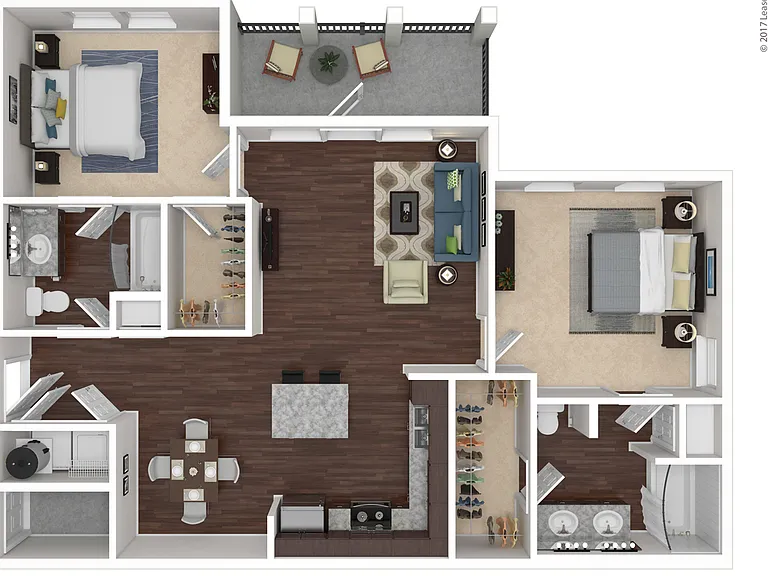 B2: Beds - 2: Baths - 2: SqFt Range - 1085 to 1085