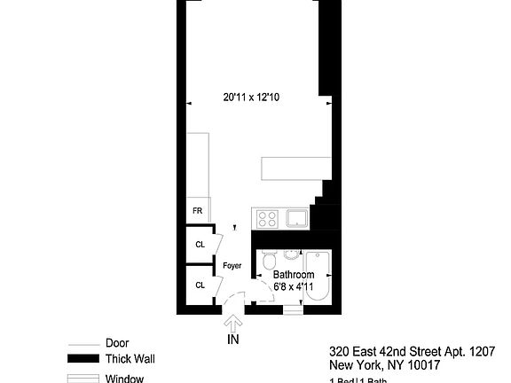 2nd image of 320 E 42nd St APT 1207