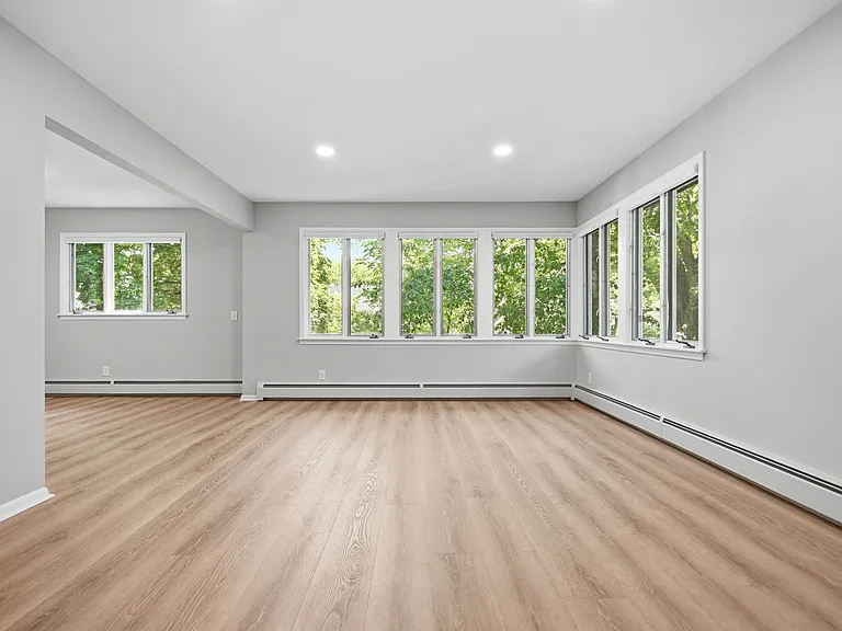 Front living room with open study (on left)