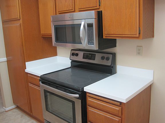 New stove and microwave