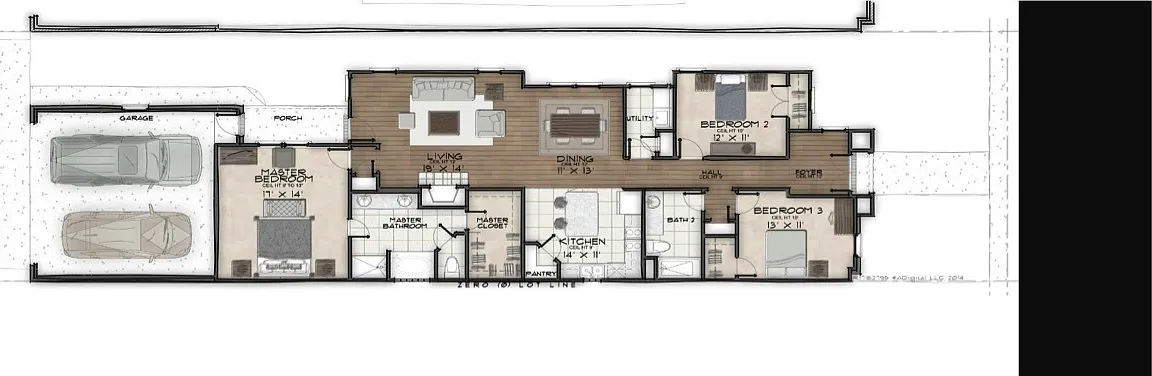 3 BR/ 2BA Off Nicholson between Bluebonnet & University Club — Photo 4