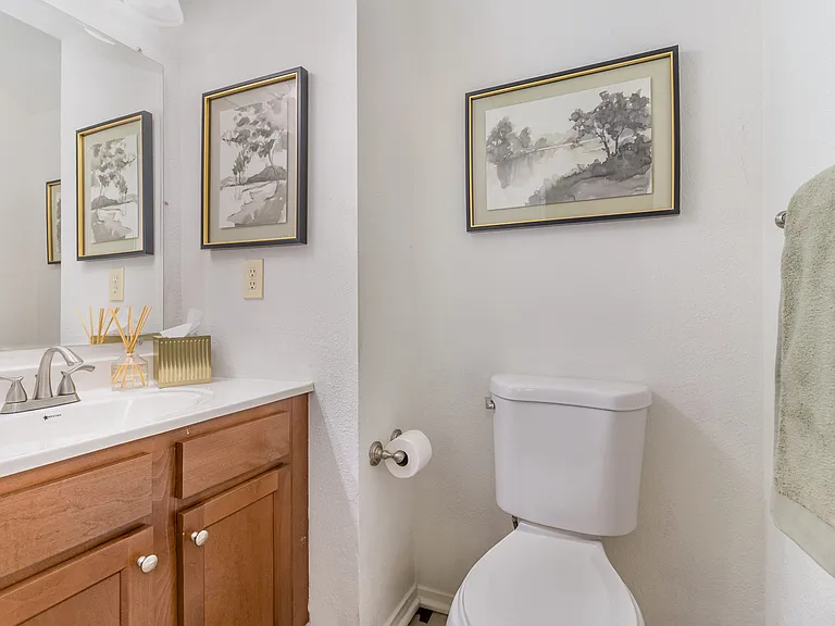 Step into a thoughtfully designed bathroom that combines elegance and comfort, creating a refreshing space to start and end your day.