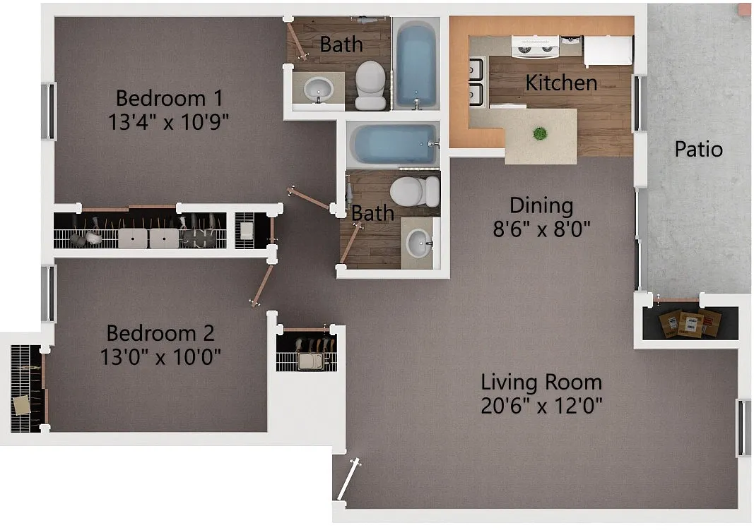 Floor plan The Cuddy