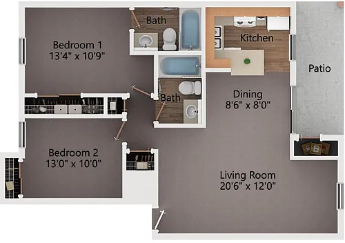 Floor plan The Cuddy