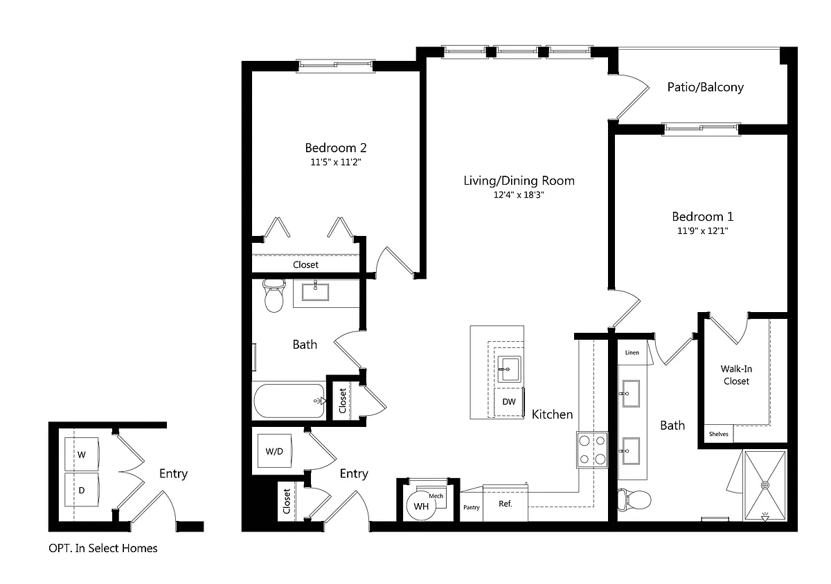 Floor plan B1