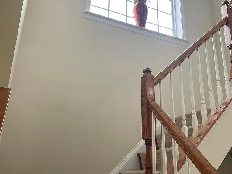 Stairs to upper level rooms.