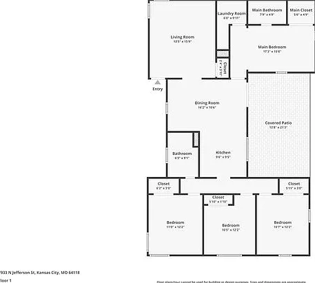 4 bed, 2.0 bath, 1246 sqft, $1,645 — Photo 2